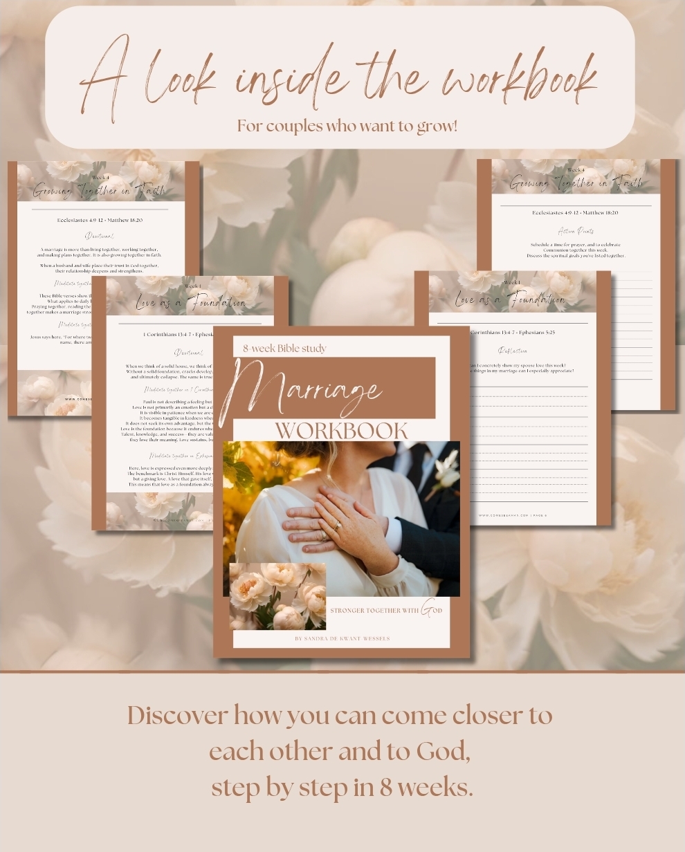 Marriage Workbook - 8 week Bible study